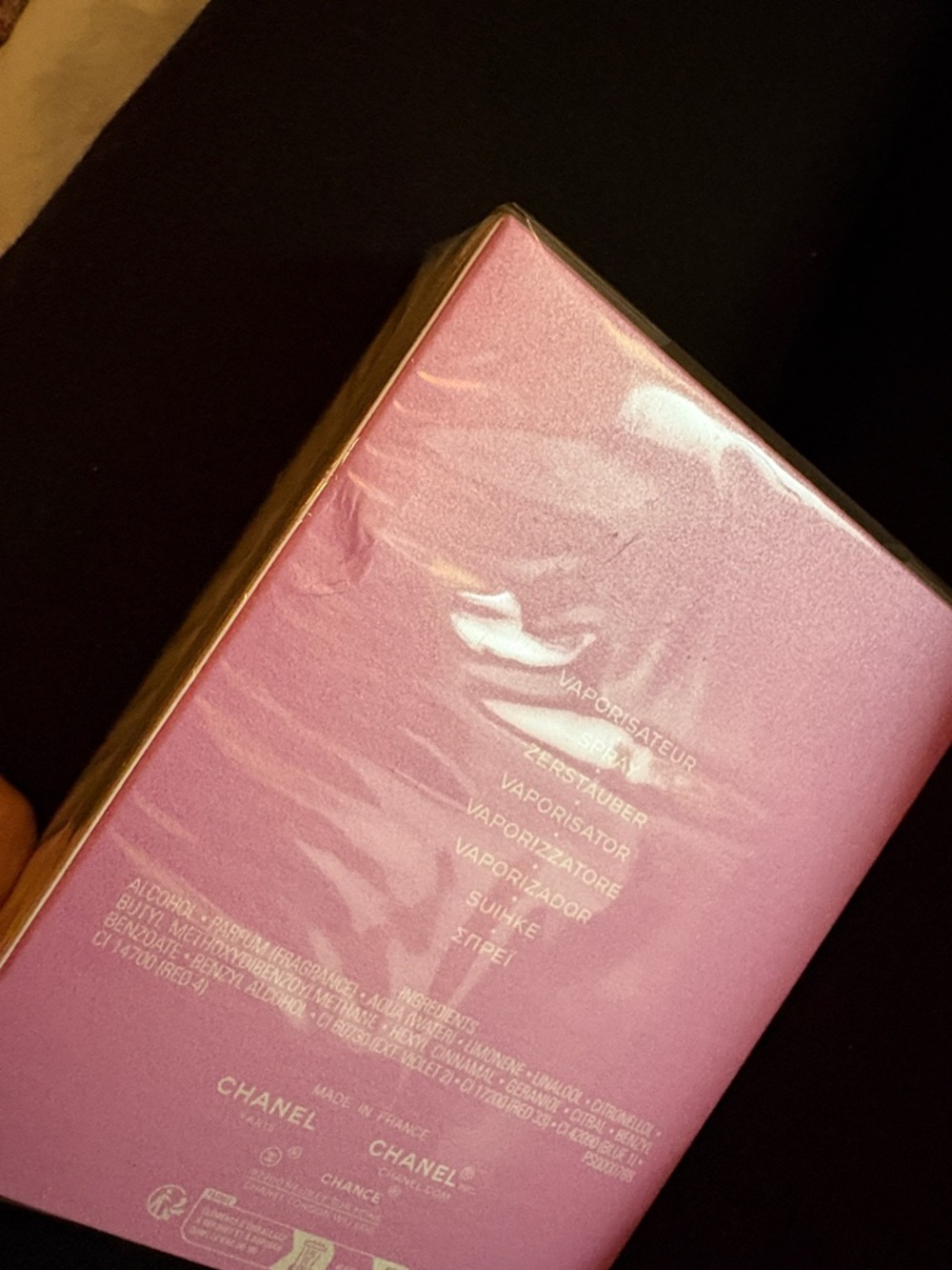 CHANEL Chance Eau Splendide Pink & Gold Box - Picture 3 of 3